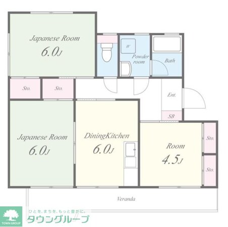 ライフマンションの物件間取画像